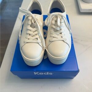 Keds Skyler-Leather lace-up Sneakers